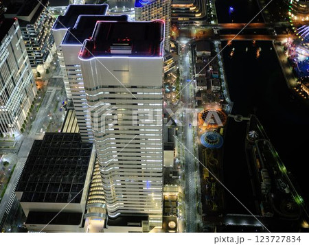 横浜の夜景 横浜の夜景 123727834