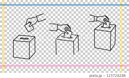 選舉和投票向量插圖 123728286