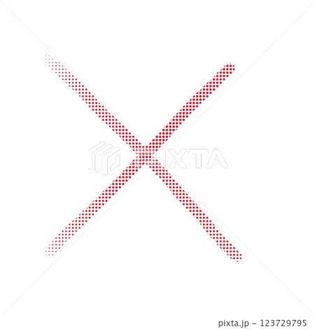 red ribbon on white background 123729795