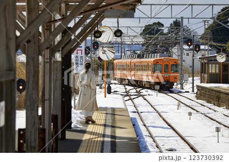 シーサスクロッシングの一畑薬師駅 シーサスクロッシングの一畑薬師駅 123730392