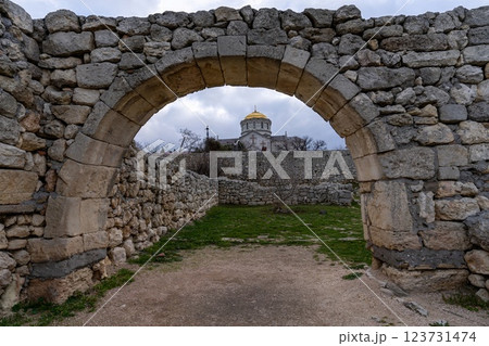 Old Chersonesos, Tauride Crimea, Russia Old Chersonesos, Tauride Crimea, Russia 123731474