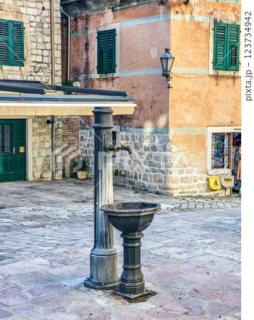 he Old Town of Kotor: A Timeless Gem of the Adriatic. 123734942
