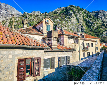 he Old Town of Kotor: A Timeless Gem of the Adriatic. 123734944