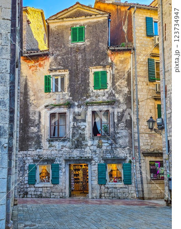 he Old Town of Kotor: A Timeless Gem of the Adriatic. he Old Town of Kotor: A Timeless Gem of the Adriatic. 123734947