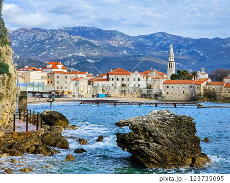 he Old Town of Budva: A Coastal Treasure of Montenegro 123735095
