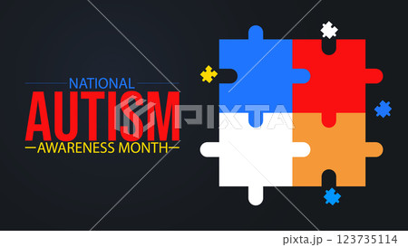 National Autism Awareness Month, Promoting Understanding and Inclusion 123735114