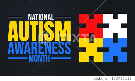 National Autism Awareness Month, Promoting Understanding and Inclusion 123735115