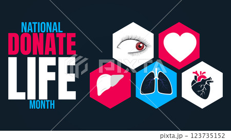 National Donate Life Month, Give the Gift of Life National Donate Life Month, Give the Gift of Life 123735152
