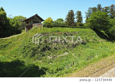 箕輪城の郭馬出【群馬県高崎市】 箕輪城の郭馬出【群馬県高崎市】 123736446