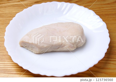 チキンサラダ食材 123736560