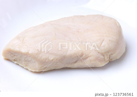 チキンサラダ食材 123736561