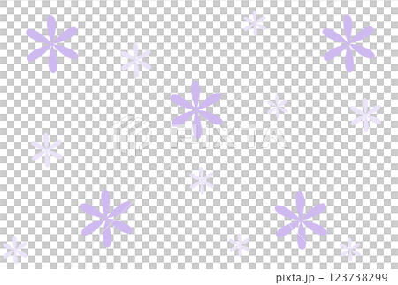 Pale purple simple flower background material 123738299