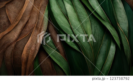 粗い粒子感の深緑ブラウン背景 粗い粒子感の深緑ブラウン背景 123738792