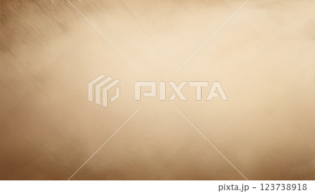 優しいクリーム色ベージュのシンプル背景 123738918
