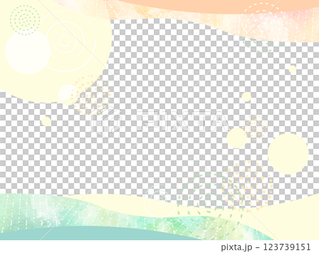 Colorful spring image frame Colorful spring image frame 123739151