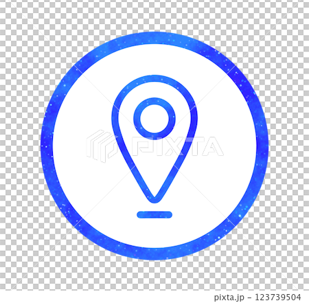 Blue starry sky | Map icon 123739504