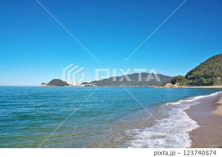 【水晶浜海水浴場】 福井県三方郡美浜町竹波 123740874