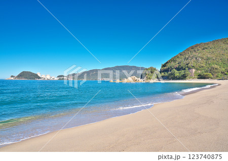 【水晶浜海水浴場】 福井県三方郡美浜町竹波 123740875