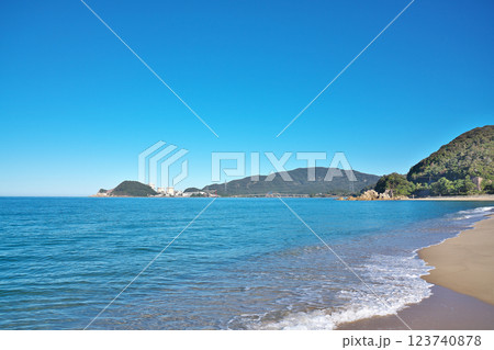 【水晶浜海水浴場】 福井県三方郡美浜町竹波 123740878