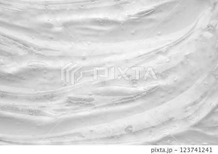 Transparent clear liquid serum gel cosmetic texture background 123741241