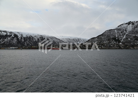 ノルウェー トロムソの風景 街並み ノルウェー トロムソの風景 街並み 123741421