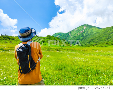 夏の火打山・妙高山登山(天狗の庭から火打山を望む) 夏の火打山・妙高山登山(天狗の庭から火打山を望む) 123743021