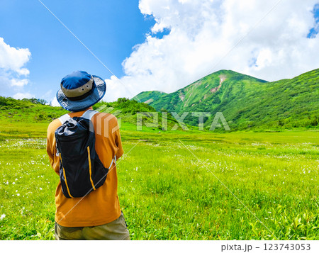 夏の火打山・妙高山登山（天狗の庭から火打山を望む） 123743053