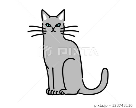 グレーのねこ. 123743110