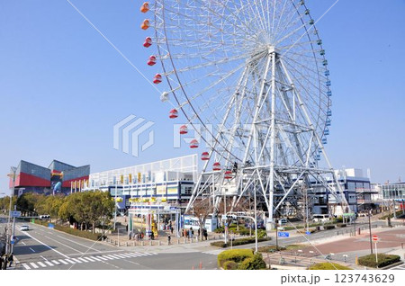 大阪天保山の風景 123743629