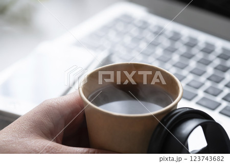 モーニングコーヒー モーニングコーヒー 123743682