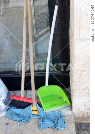 hand tools for wet cleaning of premises 123744144
