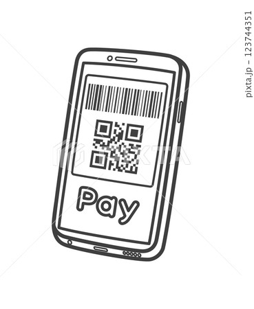 コード決済（QRコード・バーコード） 123744351