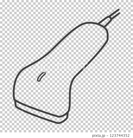 バーコードスキャナー 123744352