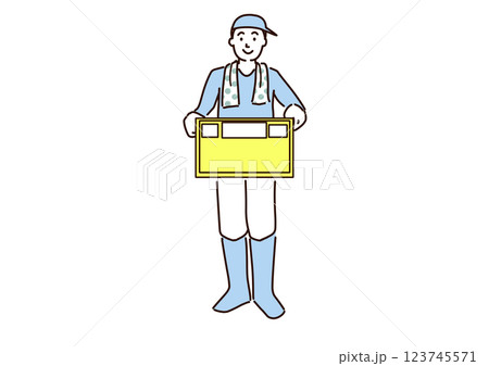 農業の効率化　スマート農業 123745571