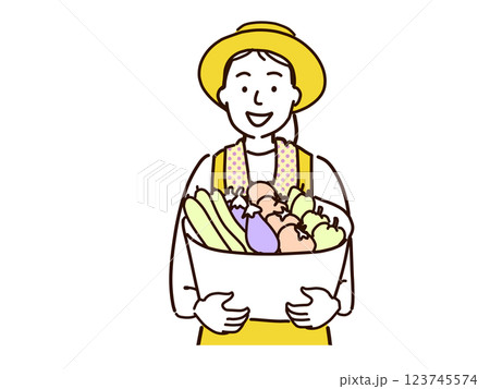 農業の効率化　スマート農業 123745574