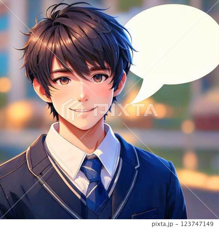 男子高校生から一言 123747149