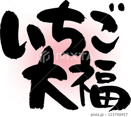 いちご大福 いちご大福 123748457