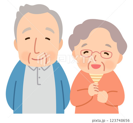 シニア夫婦　高齢者　後期高齢者 123748656