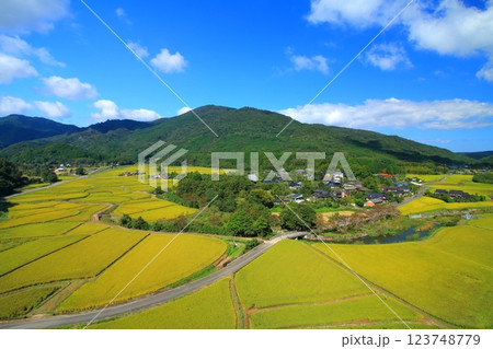 秋の田染の荘（世界農業遺産・豊後高田市） 123748779