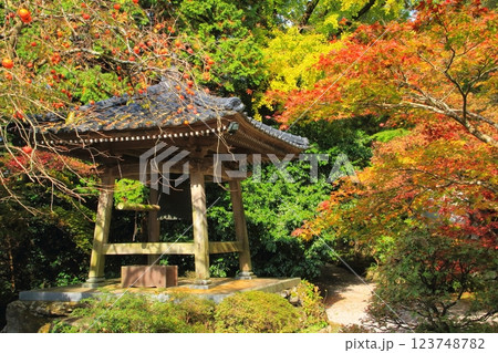 秋の長安寺(豊後高田市) 秋の長安寺(豊後高田市) 123748782