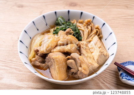 鶏すき煮 123748855