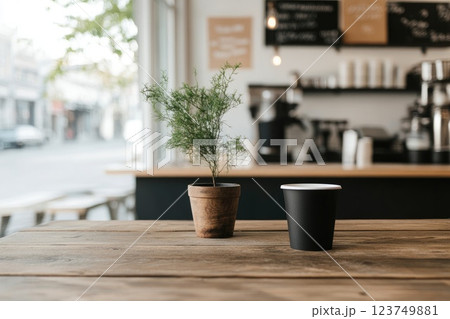 Rustic Podium Mockup on Wooden Background Rustic Podium Mockup on Wooden Background 123749881