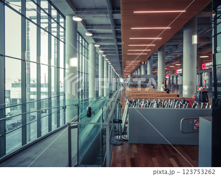 Dalaman, Turkiye - June 19, 2024. Dalaman Airport. Dalaman, Turkiye - June 19, 2024. Dalaman Airport. 123753262