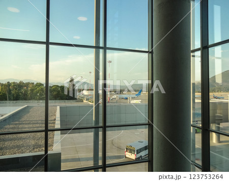 Dalaman, Turkiye - June 19, 2024. Dalaman Airport. Dalaman, Turkiye - June 19, 2024. Dalaman Airport. 123753264