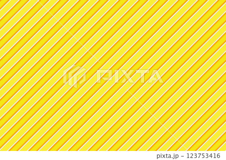 黄色に白とオレンジの線が入った斜めに傾いたボーダーの壁紙 123753416