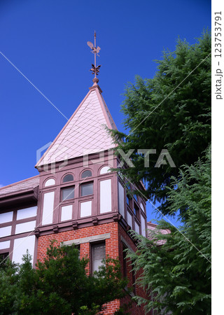 異国情緒あふれる北野町異人館街 異国情緒あふれる北野町異人館街 123753791