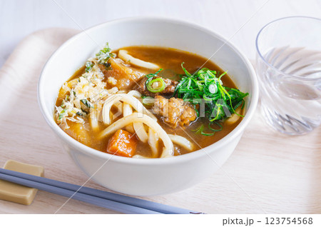 カレーうどん カレーうどん 123754568