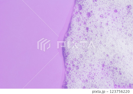 Texture of white foam. Cleansing mousse for the face or bath foam or washing powder. Copy space Texture of white foam. Cleansing mousse for the face or bath foam or washing powder. Copy space 123756220
