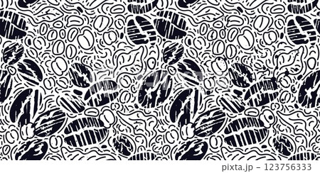 Abstract grunge pattern. Coffee graphic art beans Abstract grunge pattern. Coffee graphic art beans 123756333