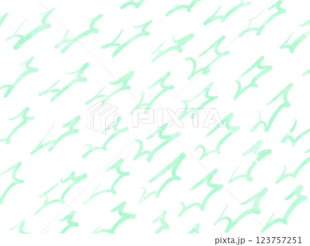 ラフに描いたたくさんの星模様背景 123757251